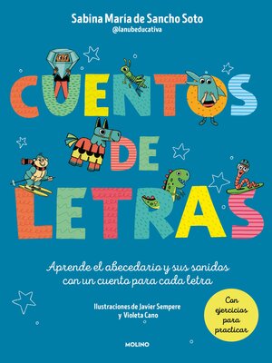 cover image of Cuentos de letras. Cuentos de la a a la Z